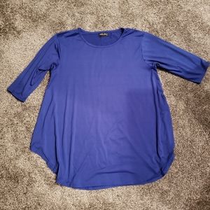 Southern Charm Royal Blue Tunic
